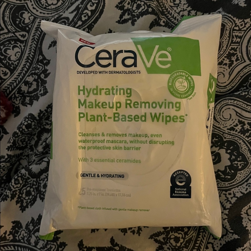 CeraVe micellar water & wipes
